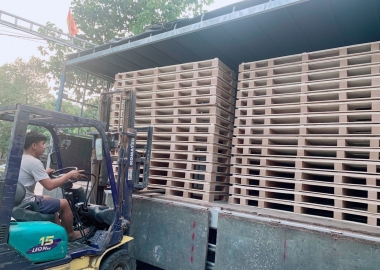 Quy trình sản xuất pallet gỗ Phương Nam