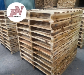 Pallet gỗ 2 hướng nâng 1100x1100 Chịu Tải Trọng Cao