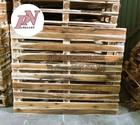 Pallet Gỗ Mộc Hóa 2 Hướng Nâng Kích Thước 1000x1200