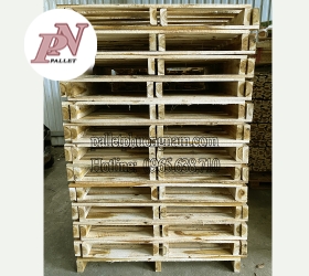 Pallet Gỗ Châu Thành Long An 2 Hướng Nâng Kích Thước 800x1100