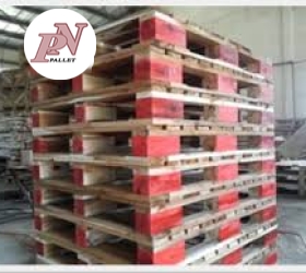 Pallet Gỗ Tràm Sơn Đầu Kích Thước 1000x1200x140