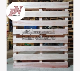 Pallet Gỗ Xà Cừ TPHCM giá rẻ Kích Thước 1000x1200x140